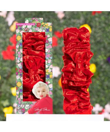 Wet n Wild Marilyn Monroe Icon Headband Make-Up Hair Band in Velvety Soft Fabric Red Headband for Makeup and Skincare Routine No-Slip Design - Buy Online on GoSupps.com