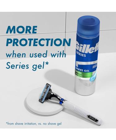 Gillette Mach3 3D Men's Razor Handle + 2 Blade Refills 1 Count Handle + 2 Refills - Buy Online on GoSupps.com