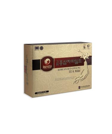 Korean Panax Red Ginseng Tea | 50 Bags | Boosts Blood Circulation, Memory, and Energy - Buy Online on GoSupps.com