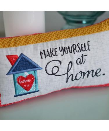 Kimberbell Make Yourself At Home Quilt Machine Embroidery CD & Book - 44x60 Size with Bonus Projects, Hoops Included - KD805 - Buy Online on GoSupps.com