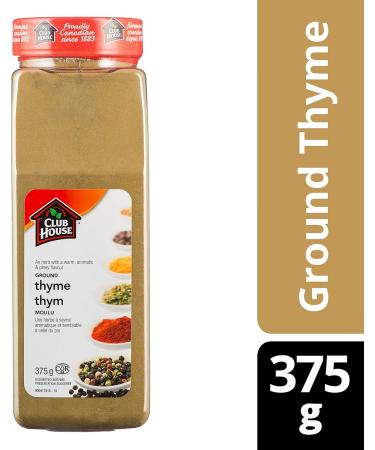 Club House Quality Natural Herbs and Spices Ground Thyme 375g - Buy Online on GoSupps.com