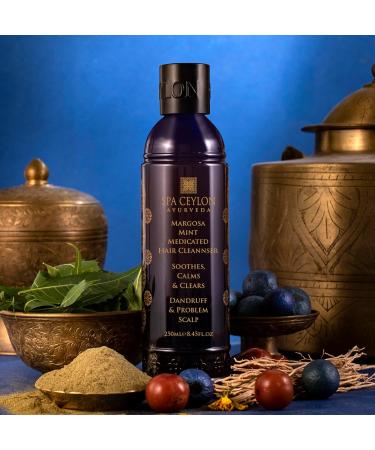 SPA CEYLON Margosa Mint Medicated Hair Cleanser | Dandruff & Scalp Relief | Itching & Flaking | Wellness for Healthy Hair - Buy Online on GoSupps.com