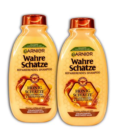 Garnier Garnier True Treasures Honey Repair Shampoo 2 x 250 ml