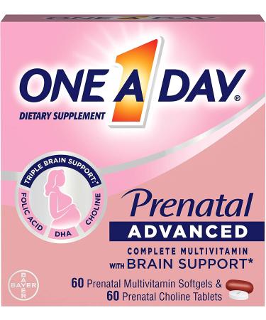 One A Day Women's Prenatal Multivitamin - Advanced Brain Support  120 Count - Buy Online on GoSupps.com