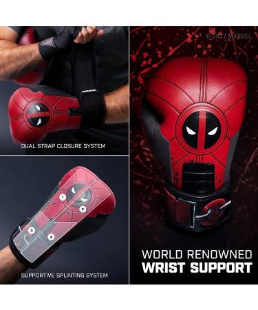 Hayabusa Marvel Hero Elite 16oz Deadpool Boxing Gloves for Men and Women - Buy Online on GoSupps.com