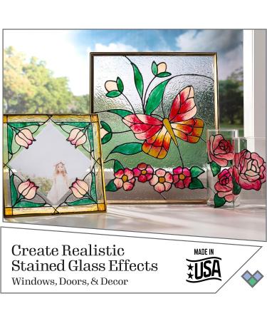 Gallery Glass Instant Lead Lines 72ft 1/8 Thick 16690 - Black | DIY Stained Glass Supplies - Buy Online on GoSupps.com