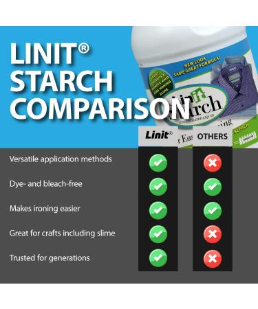 Buy Malco Linit Starch Crisp Classic Finish 64 oz - High Quality Starch for Perfect Crease | International Shipping Available - Buy Online on GoSupps.com