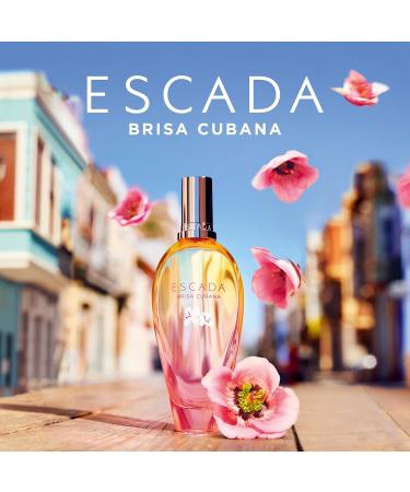 Escada Brisa Cubana Eau de Toilette Women's Citrus Perfume With Notes of Lime Essence Mint Oil & Mariposa Accord Long Lasting Fragrance 1.6 Fl Oz (Pack of 1) - Buy Online on GoSupps.com