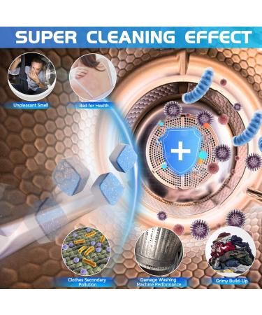 Buy Washing Machine Cleaner - 32 Tablets for Deep Cleaning Front Loader & Top Load Washers | High-Performance Household Supplies - Buy Online on GoSupps.com