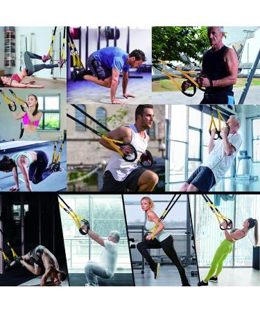 Home Resistance Training Kit - Full-Body Workout Straps with Door Anchor & Guide - International Shipping Available - Buy Online on GoSupps.com