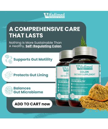 Colon for Diarrhea IBS-D Colitis Soothes Irritation Enhances Colon's Function. Intestine Lining Gut Microbiome Colon Motility. IBS Relief 90 Capsules. Coptis 45 Count (Pack of 2) - Buy Online on GoSupps.com