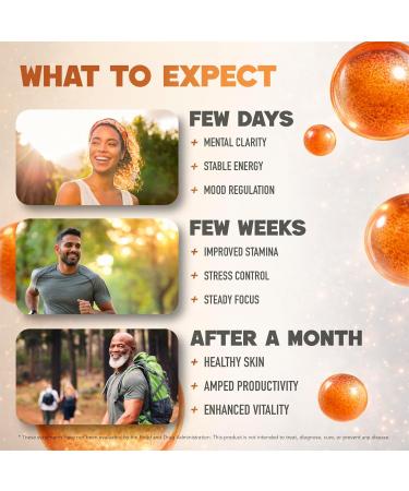 Coreganic Organic NAD+ Supplement 400mg NRC with Resveratrol Ashwagandha Beet Root & Black Pepper Cellular Energy Healthy Aging Brain Support & Vitality 60 Vegan Capsules - Buy Online on GoSupps.com