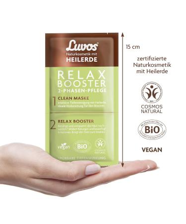 Luvos Wellness and Beauty Relax Booster Clean Mask - Revitalize Skin (2x7.5 ml) | Buy Internationally - Buy Online on GoSupps.com