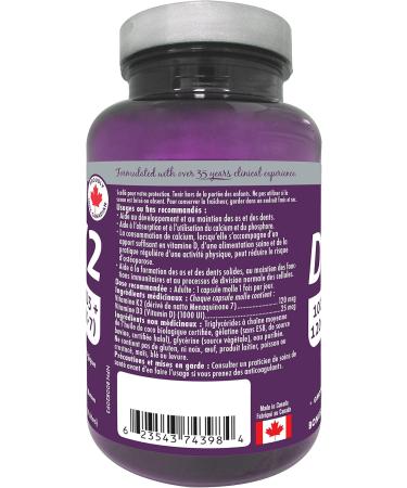 Naka Platinum Vitamin D (1000 IU) + Vitamin K2 (120 mcg) (150 Count (Pack of 1)) - Buy Online on GoSupps.com