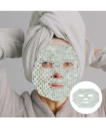 FRCOLOR Jade Facial Mask - Natural Anti-Aging Jade Stone Sleeping Eye Mask for Puffy Eyes & Dark Circles | Beauty Skincare Massage Tool - Buy Online on GoSupps.com