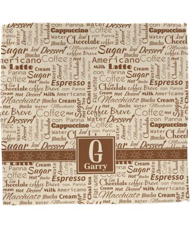 Personalized Coffee Lover Washcloth | Custom Gifts for Coffee Lovers | YouCustomizeIt - Buy Online on GoSupps.com