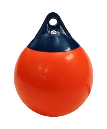 North East Harbor NEH Heavy-Duty Ultra Durable Inflatable Vinyl Water Buoy Boat Fender- for Mooring, Anchoring, Marking - 8" Diameter x 11" Height