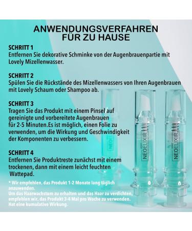  LOVELY LOVELY NEO ELIXIR 5.5 ml Eyelash and Eyebrow Serum - for Long-Lasting Volume Strong and Shiny Lashes - for Daily Home Care Protects against UV Rays - Buy Online on GoSupps.com