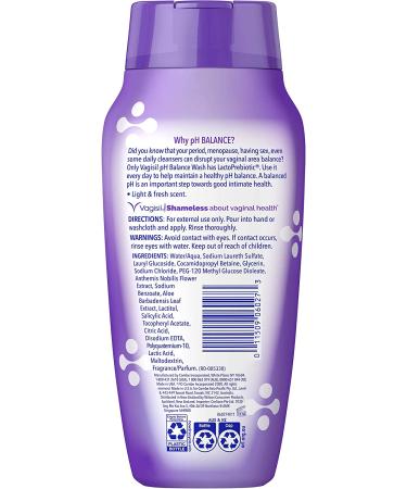 Vagisil pH Balanced Intimate Feminine Wash for Women 12 oz - Pack of 3 | Gynecologist Tested & Hypoallergenic - Packaging May Vary - Buy Online on GoSupps.com