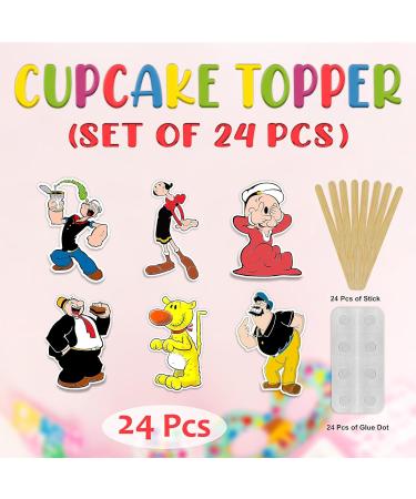 Seyal Popye cupcake topper Seyal Popye Cupcake Topper - Buy Online on GoSupps.com