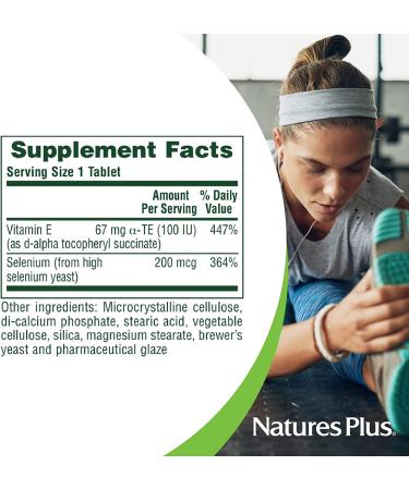 Buy Nature's Plus Super Selenium 200 mcg - High Potency 90 Tablets for Immune Support - Buy Online on GoSupps.com