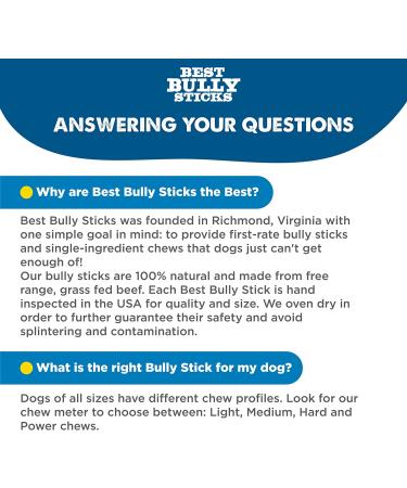 USA Baked & Packed Bully Sticks - 100% Free-Range Grass-Fed Beef - Promotes Dental Health - 8oz Pack - Single-Ingredient & Grain-Free - Buy Online on GoSupps.com