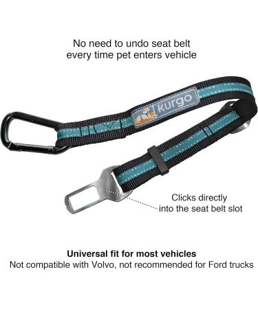 Kurgo K01965 Car Accessories - Blue Carabiner Clip for Seat Belt | Single Pack | International Shipping Available - Buy Online on GoSupps.com