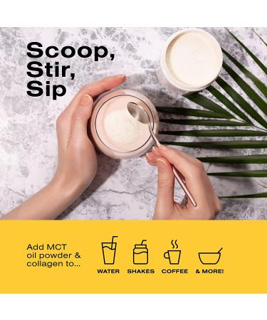 Bean Envy MCT Oil Powder with Collagen and Acacia - Keto Creamer for Coffee, Shakes & Smoothies - Gluten & Dairy-Free - Buy Online on GoSupps.com