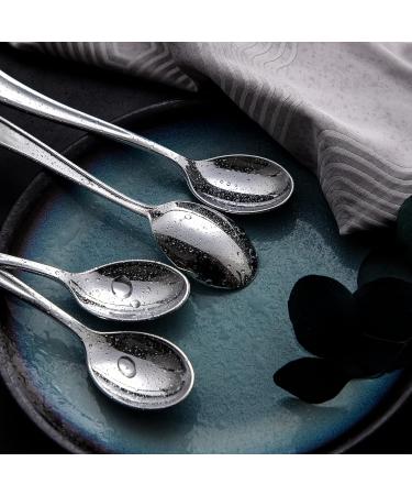 Liacere 200PCS Silver Disposable Spoons - Heavy Duty Silver Dessert Spoons for Wedding & Party - 6.7inch - Buy Online on GoSupps.com