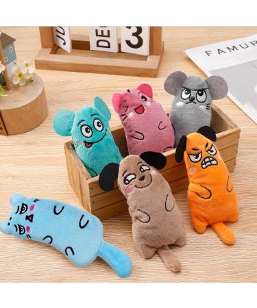 Apricitie 6-Pack Catnip Plush Toys for Cats | Soft Kitten Catnip Toys | Best Cat Toys for Playtime - Buy Online on GoSupps.com