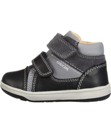 Geox Baby Boy's B New Flick Boy B Walking Shoes 3.5 UK - Grey/Dark Grey/Black - Buy Online on GoSupps.com