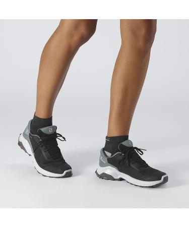 Salomon Women's X Reveal Gore-Tex Hiking Shoes 10 - Black/Stormy Weather/Ebony - Buy Online on GoSupps.com