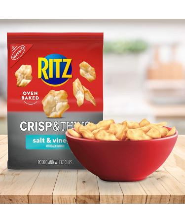 RITZ Crisp and Thins Salt and Vinegar Chips - 6 Pack (7.1 oz each) - Buy Online on GoSupps.com