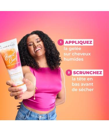 Les Secrets de Loly Boost Curl Gel e coiffante Hydratation & d finition des boucles Cheveux ondul s boucl s et fris s 97% d'origine naturelle 250 ml Lot de 2 Boost Curl x2 - Buy Online on GoSupps.com