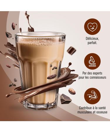 Chiefs Milk Protein Drink avec 26 g de prot ines et BCAA Shake riche en prot ines et faible en glucides sans lactose et sans sucres ajout s 8 x 330 ml (Choco Mountain) - Buy Online on GoSupps.com