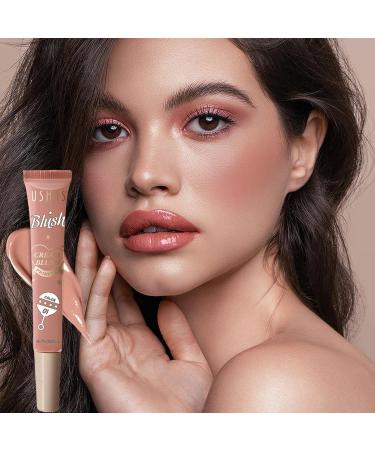 Cream Blush for Cheeks | Long Lasting Matte Cream for Mature Skin - Long Lasting Moisturizing Matte Blushes Natural Lip Makeup for Cheeks - Buy Online on GoSupps.com