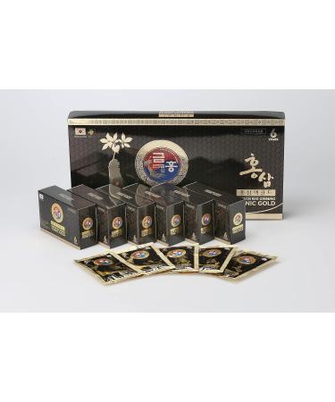 GeumHong Korean Red Panax Ginseng Tonic Gold 90ml * 30 Pouches. Enhance Immune System Fatigue Recovery Grown in Korea - Buy Online on GoSupps.com