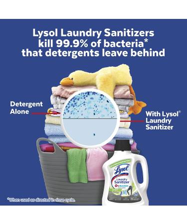 Lysol Sport Laundry Sanitizer 90oz - Eliminates Odor Causing Bacteria in Gym Clothes and Activewear - Buy Online on GoSupps.com