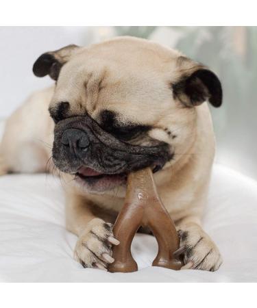 Benebone Wishbone Real Chicken Small Dog Chew Toy - Durable for Aggressive Chewers | International Shipping Available - Buy Online on GoSupps.com