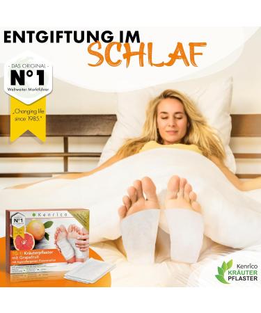 Kenrico TG-1i Herbal Plaster - 100% Natural Grapefruit Detox Foot Patch for Weight Loss & Diet Support - Buy Online on GoSupps.com