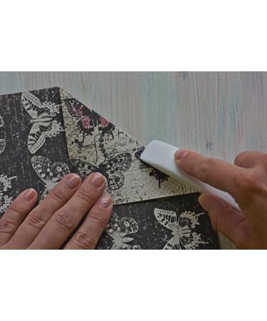 Asfroy Large Teflon Bone Folder for Bookbinding, Origami & Paper Crafts - Non-Scratch, Non-Glaze, Non-Stick - Buy Online on GoSupps.com