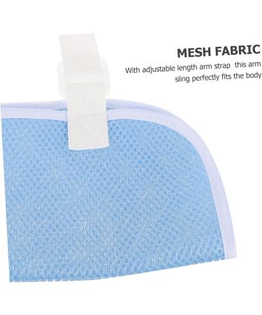 KICHOUSE Children's Arm Sling Wrist Sling Shoulder Immobilizer Shoulder Sling Immobilizer Arm Brace Net 60X30CM Sky-blue - Buy Online on GoSupps.com