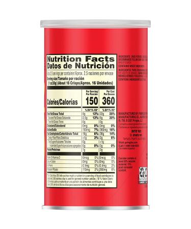 Pringles Potato Crisps Chips - Original Flavor 2.3 oz (Pack of 12) | Lunch & Office Snacks for Kids - Grab N' Go Convenience - Buy Online on GoSupps.com