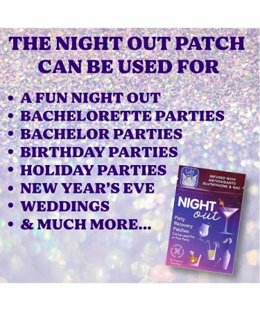 Laki Naturals Night-Out Patch (Pack of 15) | Reclaim Your Vitality and Equilibrium After Parties Bars and Fun Night Out (1 count pack of 15) - Buy Online on GoSupps.com