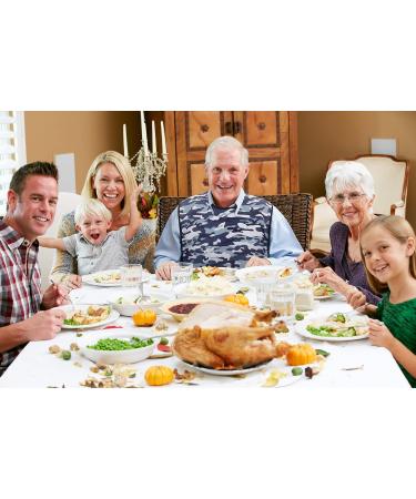 Classic BIB Designs Washable Adult Bib - Reusable Blue Camouflage - Stylish Clothing Protection for Men & Women - Buy Online on GoSupps.com