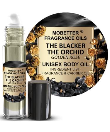 MOBETTER FRAGRANCE OILS The Blacker The Orchid Golden Rose Fragrance Body Oil for Unisex