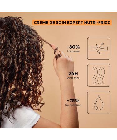 Franck Provost Expert Nutri-Frizz Curl Care and Definition Cream 200 ml - Buy Online on GoSupps.com