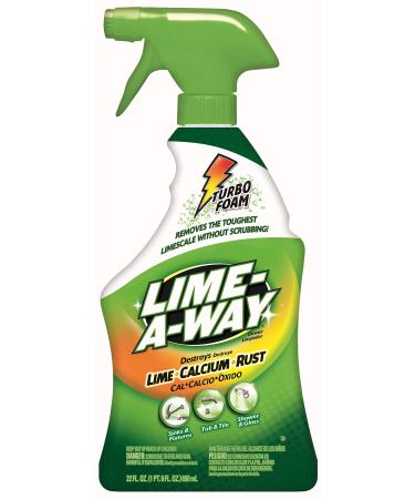 Lime-A-Way Bathroom Cleaner, Removes Lime Calcium Rust 22 oz ( Packaging may vary) ( Pack of 2)