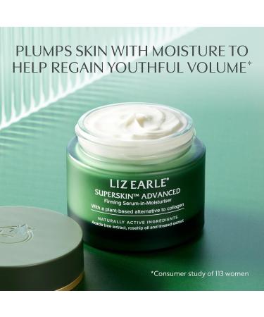 Liz Earle Superskin Advanced Firming Serum Face Moisturizer - Anti Aging Facial Firming Cream & Serum - Helps Reduce the Appearance of Fine Lines & Wrinkles (50ml) - Buy Online on GoSupps.com