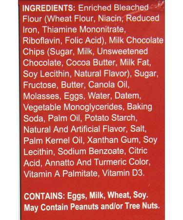 Mrs. Fields Milk Chocolate Chip Cookies 8 Count - 8oz (Pack of 2) | Delicious Treat for Chocolate Lovers - Buy Online on GoSupps.com